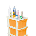 Parasnath Boxo 6 Layer Yellow Drawer – Multi-purpose storage with wheels
