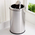 Parasnath Stainless Steel Swing Dustbin, Swing Garbage Bin 10 Litre 8