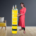 Parasnath Boxo 6 Layer Yellow Drawer – Multi-purpose storage with wheels