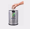 Parasnath 6L Stainless Steel Perforated Round Dustbin Durable Indoor Outdoor