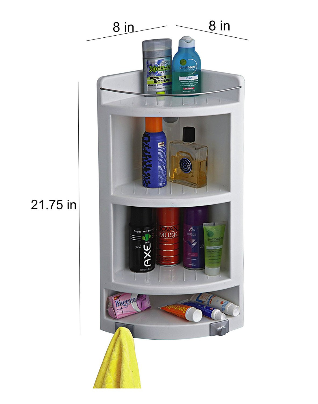 Parasnath Caddy Small Heavy Corner Cabinet Shelf - PARASNATH