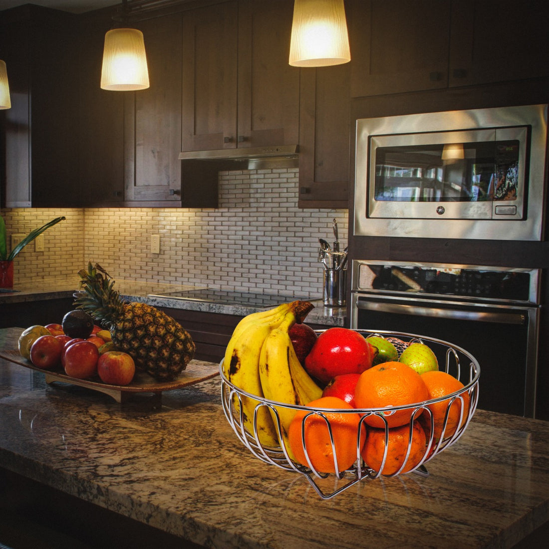 Parasnath Heavy Stainless Steel Vegetable and Fruit Bowl Basket 