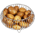 Parasnath Heavy Stainless Steel Vegetable and Fruit Bowl Basket 