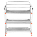 Parasnath 3 Layer Stainless Steel Shoes Stand Rack 