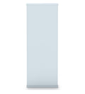 Parasnath Brown White Wall-Mounted 4-Shelf Shoe Rack Lockable Organizer