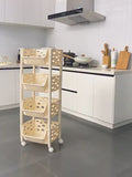 PARASNATH SKEP 2+1 Layer Kitchen Trolley – multipurpose fruit & vegetable storage rack
