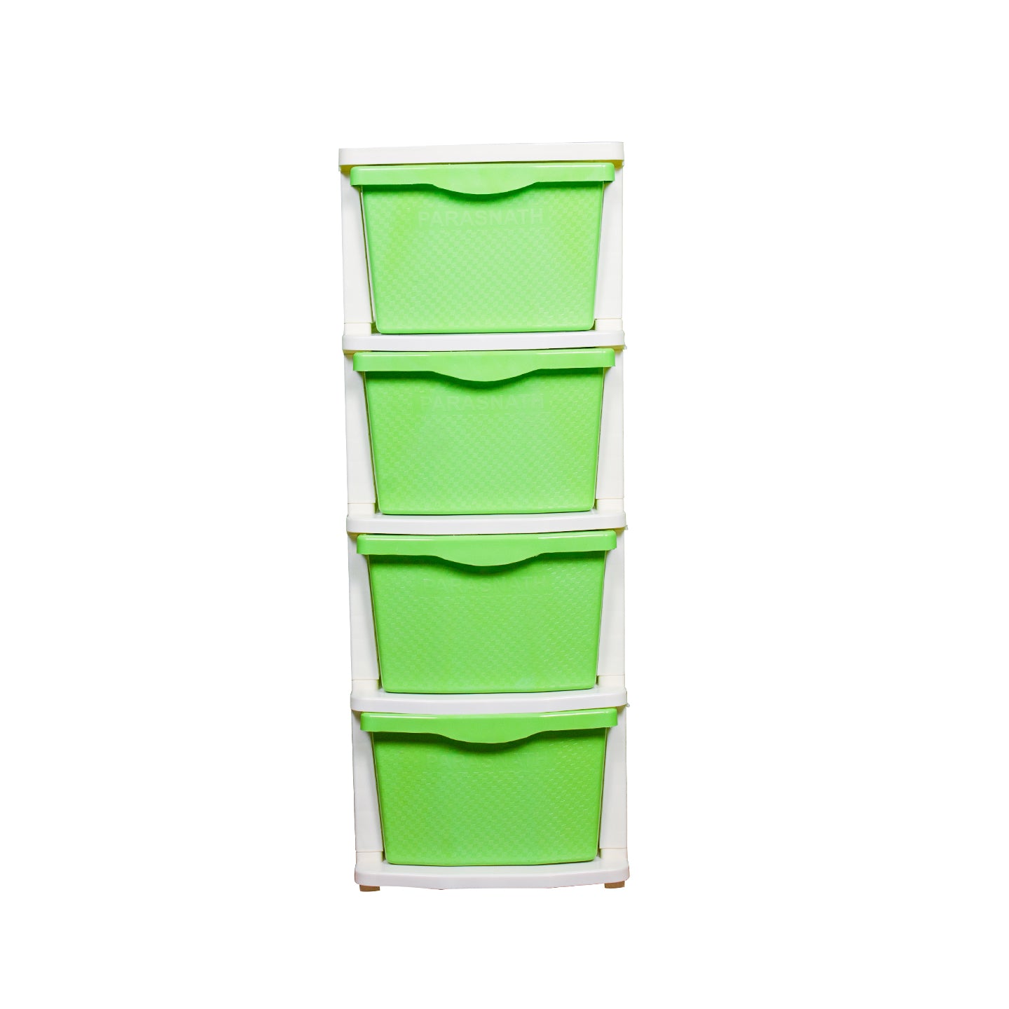Parasnath Boxo 4 Layer Green Drawer – Multi-purpose storage with wheels