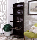 Parasnath Coffee Colour Wall Shoe Rack 5 Shelves Shoes Stand 