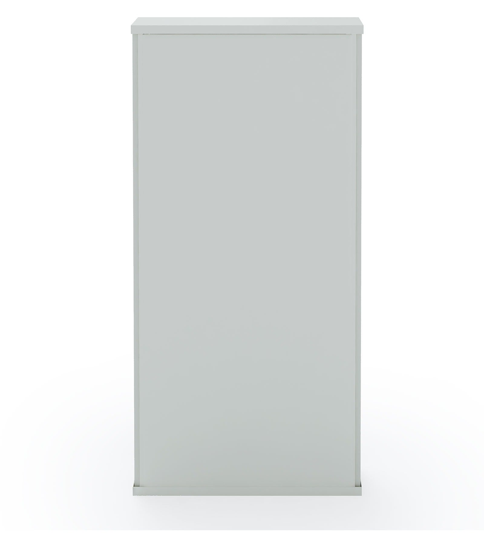 Parasnath Brown White Wall-Mounted 2-Shelf Shoe Rack Lockable Organizer