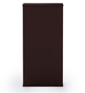 Parasnath Coffee Colour Wall Shoe Rack 3 Shelves Slim Lockable Steel Shoe Stand