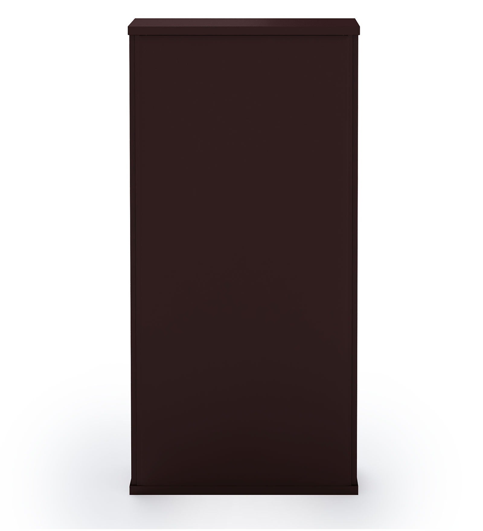 Parasnath Coffee Colour Wall Shoe Rack 3 Shelves Slim Lockable Steel Shoe Stand