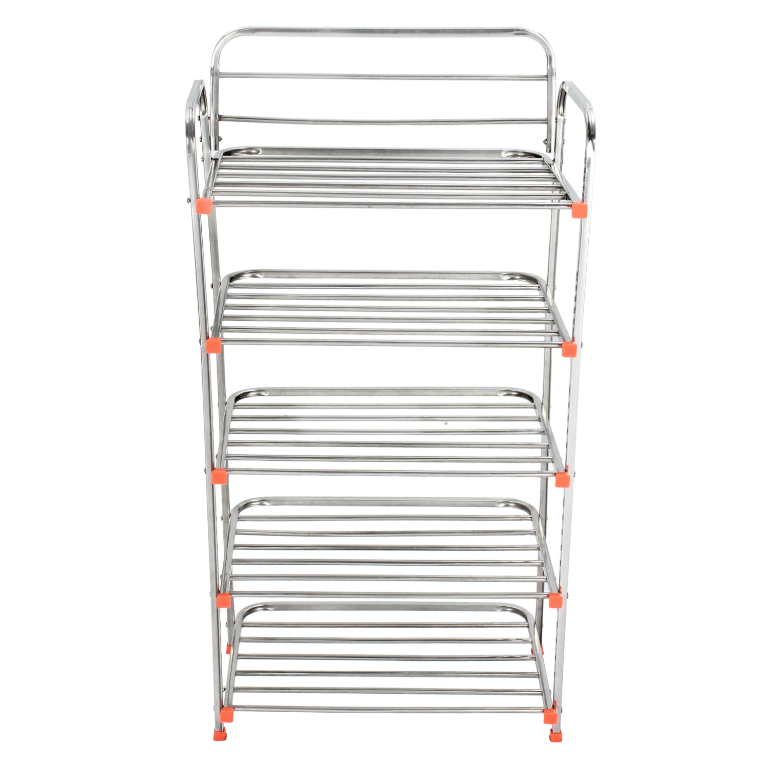 Parasnath 5 Layer Stainless Steel Shoes Stand Rack 