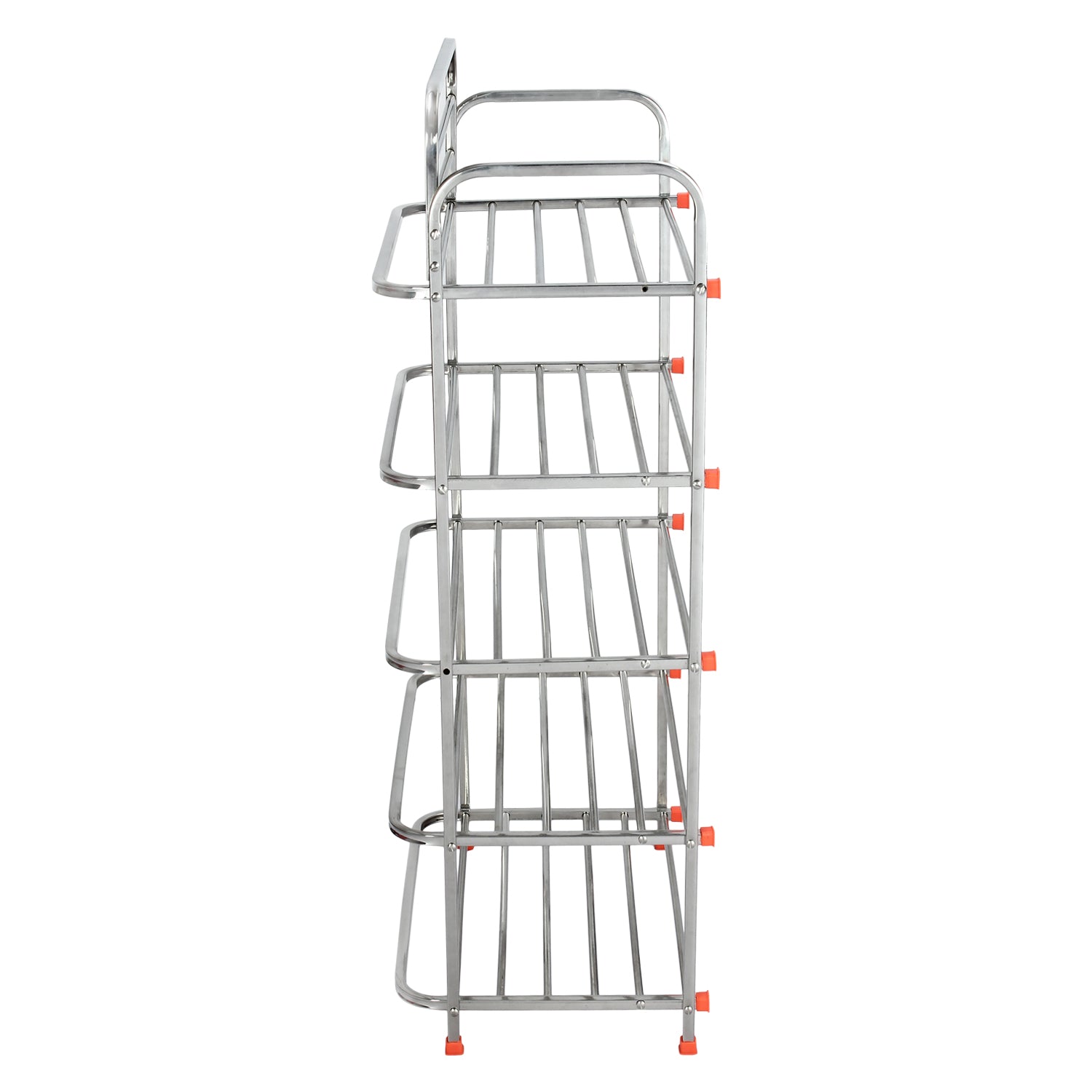 Parasnath 5 Layer Stainless Steel Shoes Stand Rack 