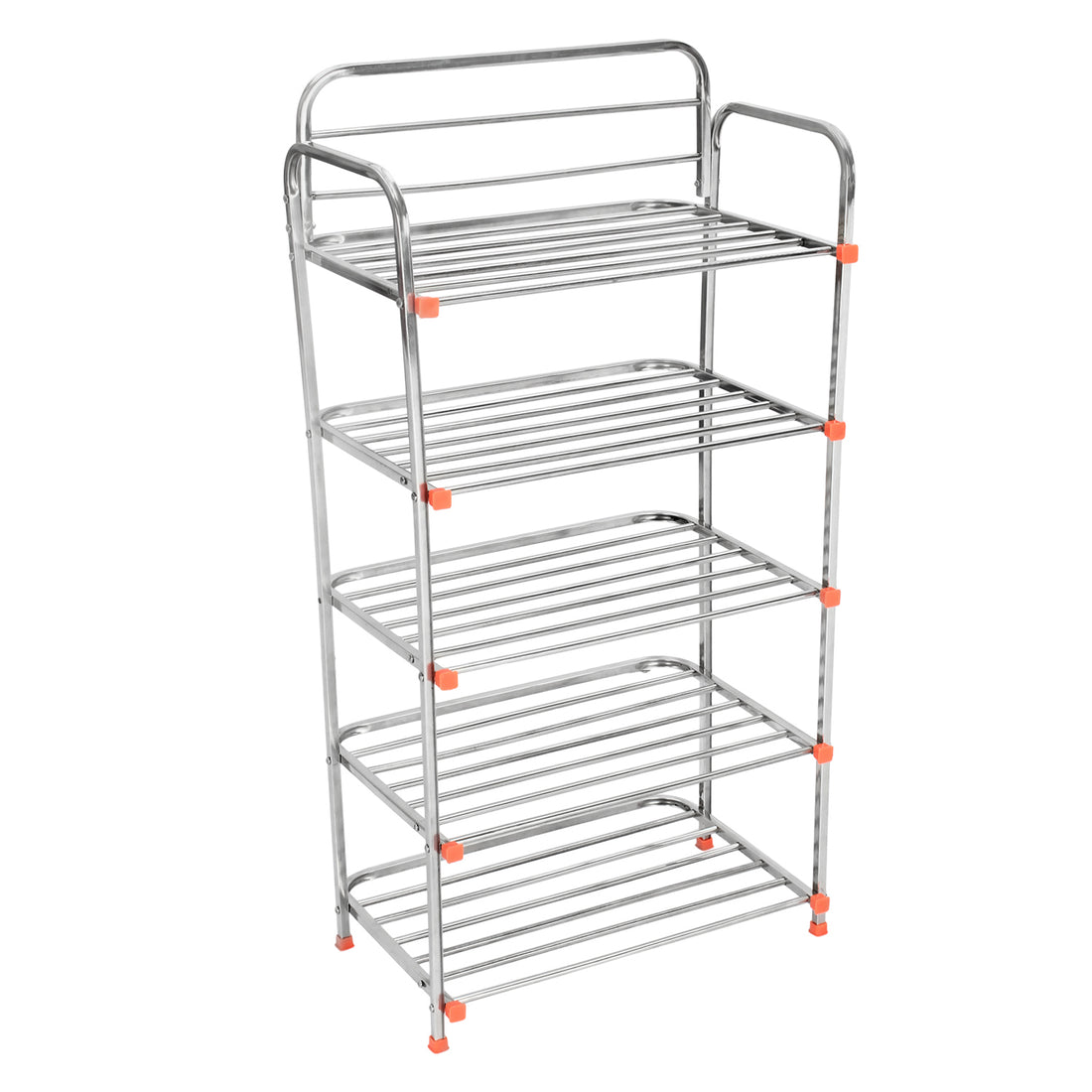 Parasnath 5 Layer Stainless Steel Shoes Stand Rack 