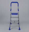 3-Step Parasnath Aluminium Folding Ladder 3.2 Ft with Anti-Skid Wide Steps