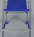 3-Step Parasnath Aluminium Folding Ladder 3.2 Ft with Anti-Skid Wide Steps