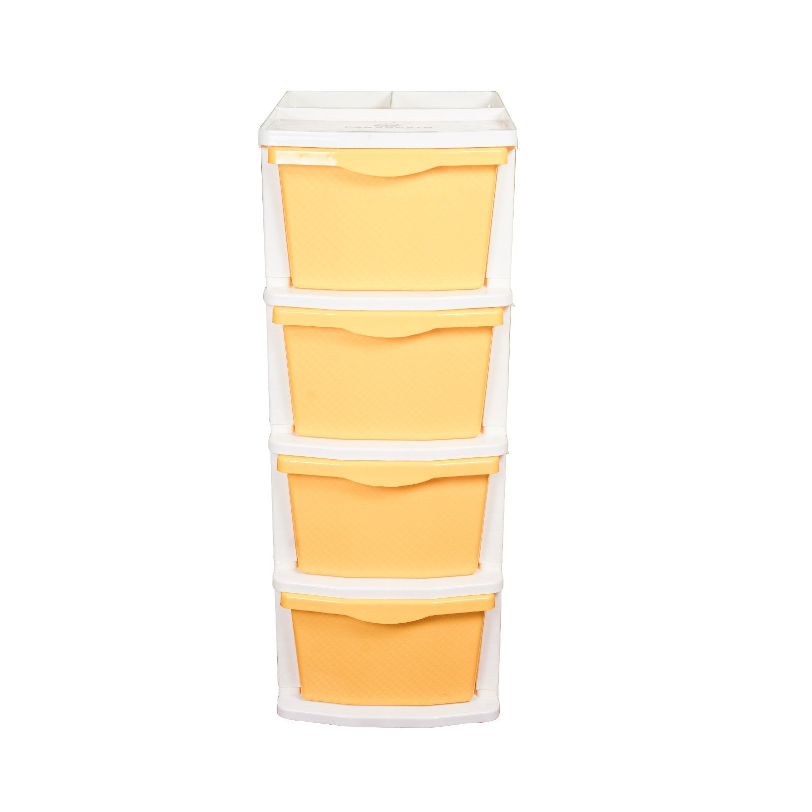 Parasnath Boxo 4 Layer Yellow  Drawer – Multi-purpose storage with wheels