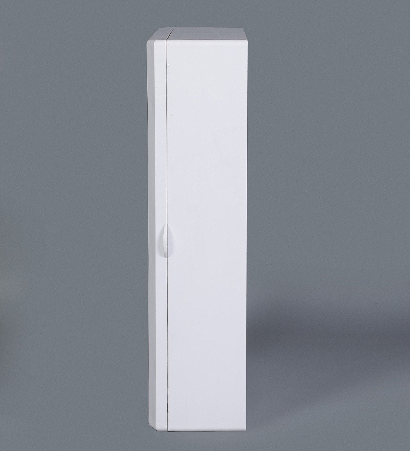 Parasnath Flora Bathroom Cabinet with Mirror 5-Compartment Wall-Mounted Storage